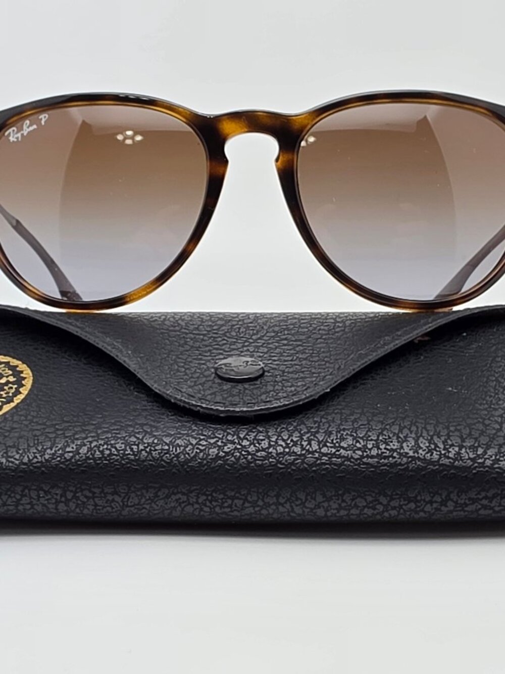 Ray-Ban RB4171 710/T5 Erika Havana Frame Polarized Brown Lens Sunglasses w/ Case